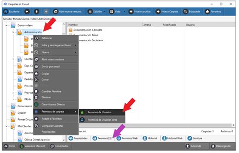 Permisos De Acceso A Carpetas Y Archivos Manual Dataprius