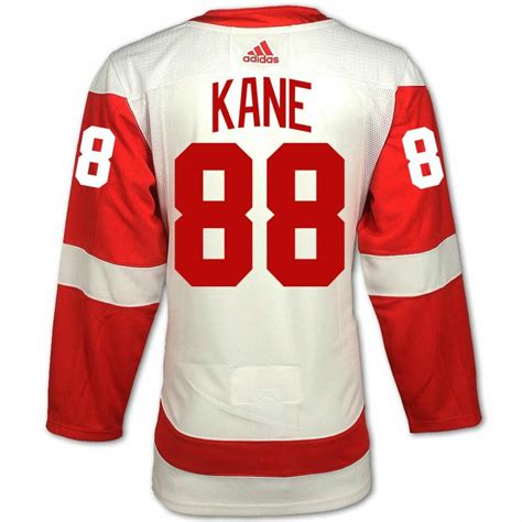 Patrick Kane Detroit Red Wings Adidas Road Primegreen Authentic