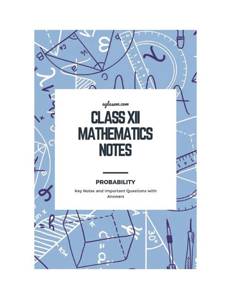 Class Maths Notes For Probability