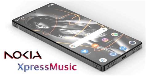 Especificações do Nokia XpressMusic 2023 Câmeras de 200MP Bateria de