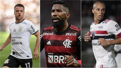 Mercado da bola Veja 10 jogadores que podem chegar de graça ao seu