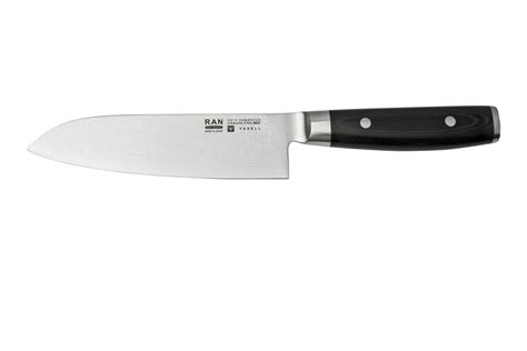 Yaxell Ran Set De Couteaux Pi Ces Santoku Cm Couteau