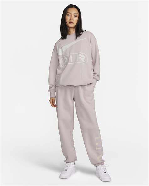 Nike Air Womens Over Oversized Crew Neck French Terry Sweatshirt Nike Id