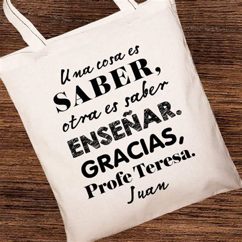 Bolsa Tote Bio Personalizada Saber Ense Ar