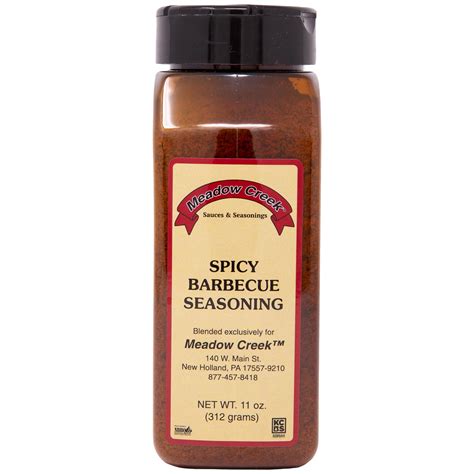 Meadow Creek Spicy Barbecue Seasoning Meadow Creek Barbecue Supply