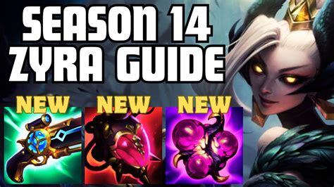 CRAZY ZYRA SUPPORT BUILD IS OP SEASON 14 ZYRA GUIDE YouTube