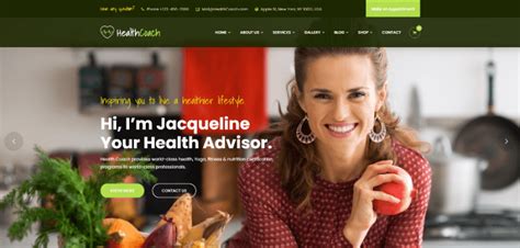 7 Best Diet And Nutrition Wordpress Themes Bylancer