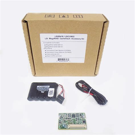 LSI Logic LSI00418 LSICVM02 CacheVault Accessory Kit – Tri Micro Data