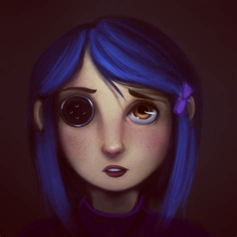 Artstation Coraline Fanart Leonardo Braz Coraline Art Coraline