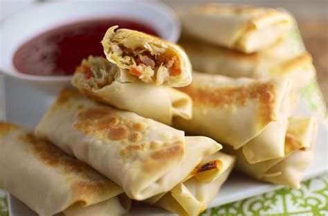 Baked Chicken Egg Rolls - Simple, Sweet & Savory