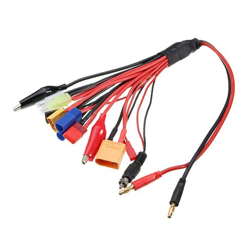 In Mm Rc Lipo Battery Multi Charger Plug Adapter Charging Cable