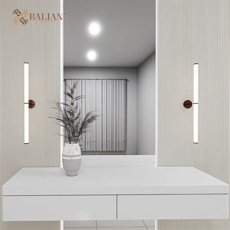 Balian Wall Panel Concave Close White Hive Balian Decorative