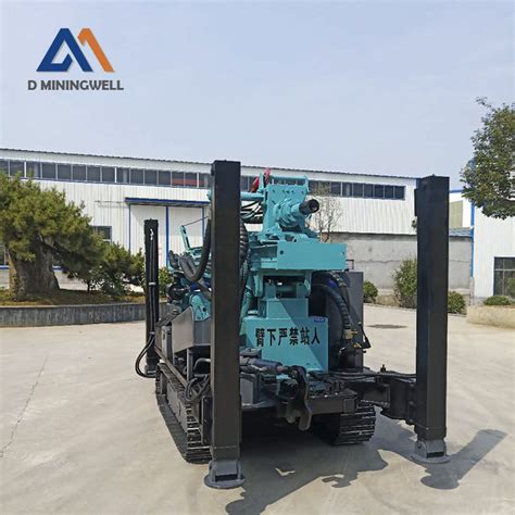 Fy Steel Crawler Water Well Drilling Rigs Machine M Depth