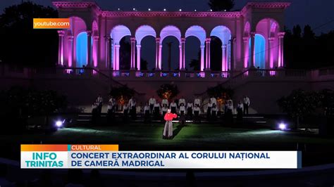 Concert extraordinar Despre cultură susținut de Corul Madrigal