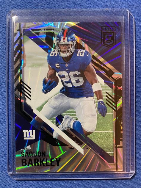 Panini Donruss Elite Razzle Dazzle Saquon Barkley For Sale