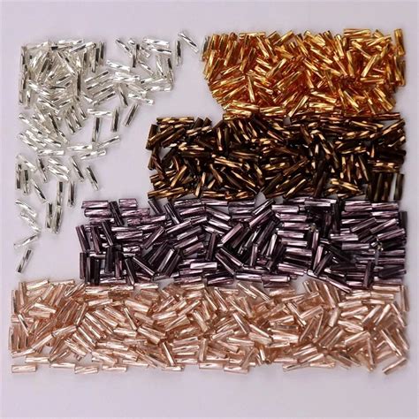 Pcs Tube Bead X Mm Twist Bugles Glass Beads Helical Seedbeads