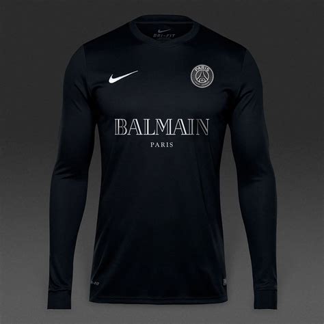 Balmain X Psg Long Sleeve Jersey £70the Balmain X Psg Long Sleeve Kit