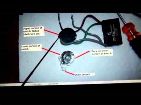 Hunter Ceiling Fan Wire Switch Replacement