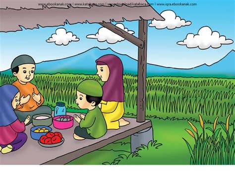 Detail Gambar Pemandangan Sawah Kartun Koleksi Nomer 46