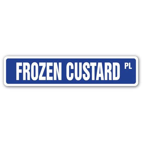 Signmission B 96 Frozen Custard 36 X 96 In Frozen Custard Banner Sign