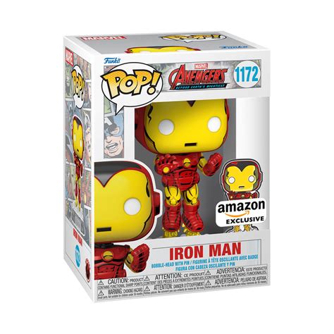 Buy Pop! Iron Man with Pin at Funko.