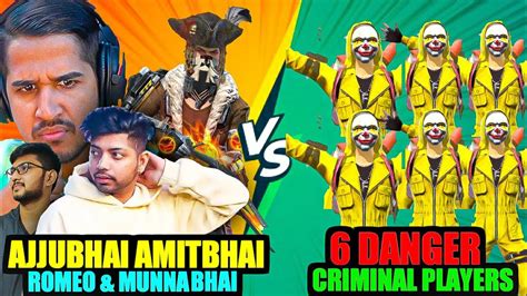 Ajjubhai Amitbhai Munnabhai Romeo Vs Yellow Danger Criminals Who