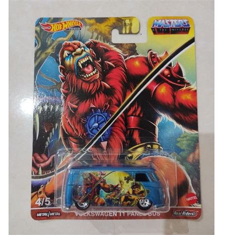 Hot Wheels Volkswagen Vw T Panel Bus He Man Masters Of The Universe Motu Shopee Malaysia