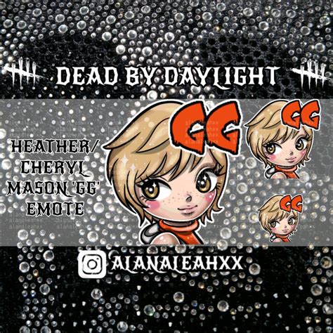 Silent Hill Dead By Daylight Heather Mason Emote GG Twitch