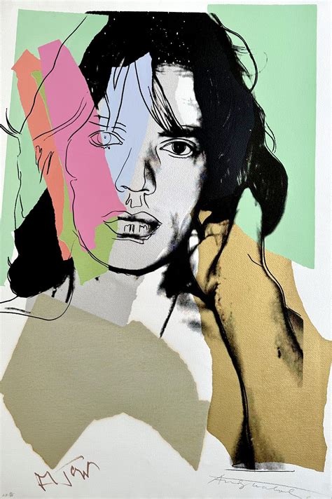 Andy Warhol Mick Jagger Fands Ii 140 Van Der Vorst Art