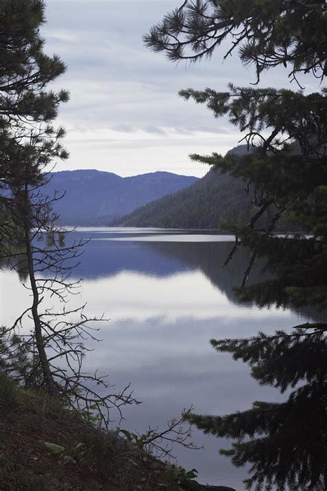 Rimrock Lake Reflection Washington State Photograph By Lkb Art And