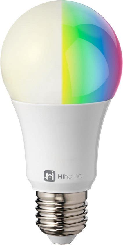 Hihome Ambience RGB Warm Wit LED WiFi Lamp Bol