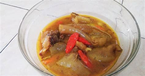 Resep Gulai Tunjang Khas Padang Oleh Widiya Ambarawati Cookpad