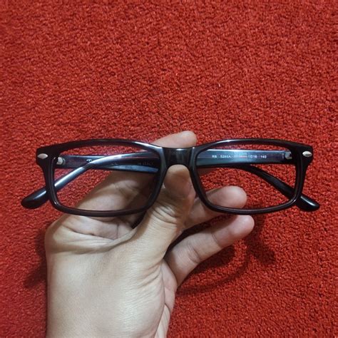 Frame Kacamata Ray Ban Authentic Fesyen Pria Aksesoris Kacamata Di