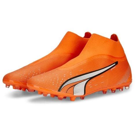 Puma Ultra Match Laceless Mg Supercharge Orange Hvid Bl