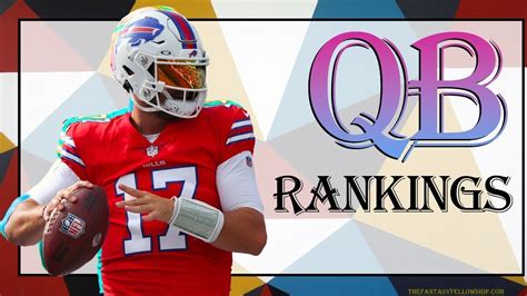 🏈 2023 Fantasy Football Qb Rankings Youtube