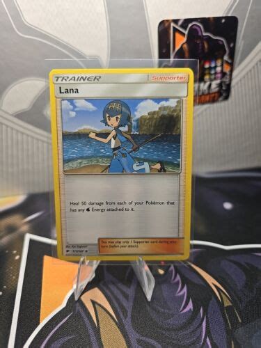 Lana Uncommon Pokemon Trading Card Game Sm Burning Shadows