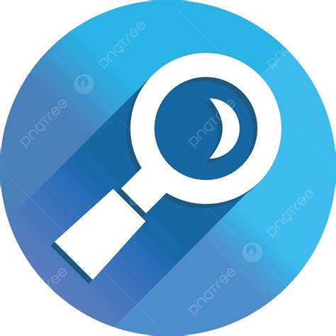 Magnifying Glass Icon Flat