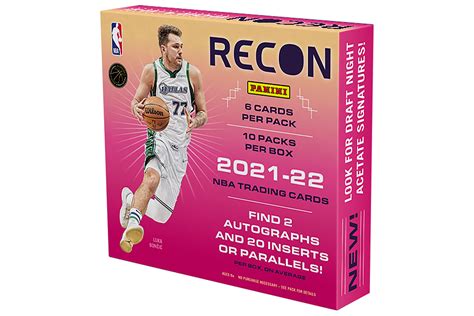 2021 22 Panini Recon Basketball Hobby Box 613297997559