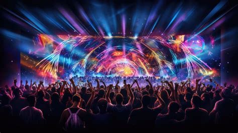 Lights Stage Party Background Stock Illustration - Illustration of ...