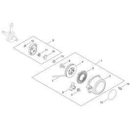 Recoil Starter Pully For ECHO RM 4300 Brushcutter L S Engineers