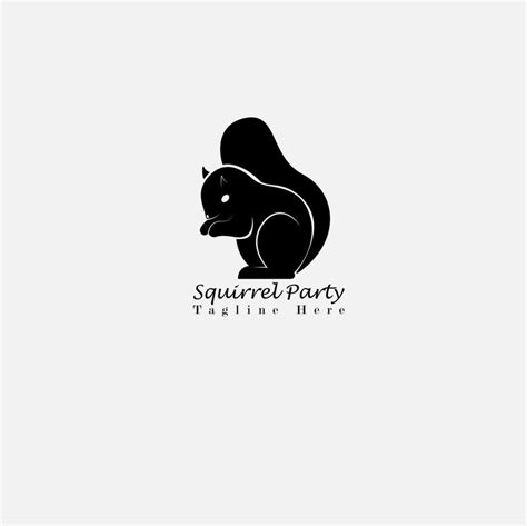 Squirrel Logo design 18838161 Vector Art at Vecteezy