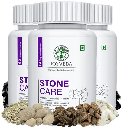 JoyVeda Stone Care Supplement (60 Capsules) – Joyveda.in