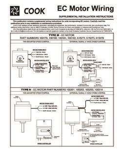 Ec Motor Wiring Loren Cook Company Ec Motor Wiring Loren Cook