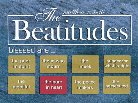 The Beatitudes Crosspoint Community Church