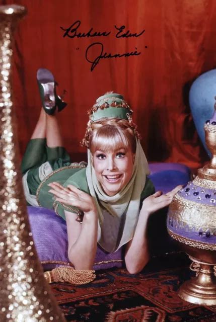 Barbara Eden Bezaubernde Jeannie Original Signiertes Foto X Cm