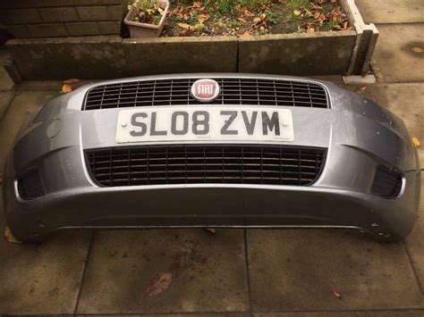 Fiat Grande Punto Front Bumper Paint Code A Grey In