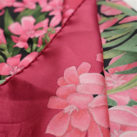 Valentino Floral Silk Scarf