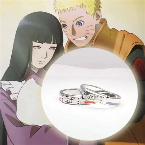 Anillo De Naruto Uzumaki Naruto Hyuga Hinata Personaje Circundante De