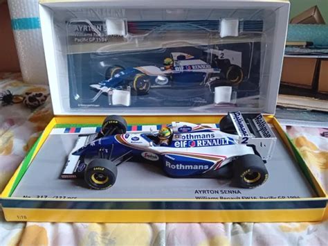 MINICHAMPS 1 18 WILLIAMS FW16 Ayrton Senna 1994 Pacific GP Rothmans