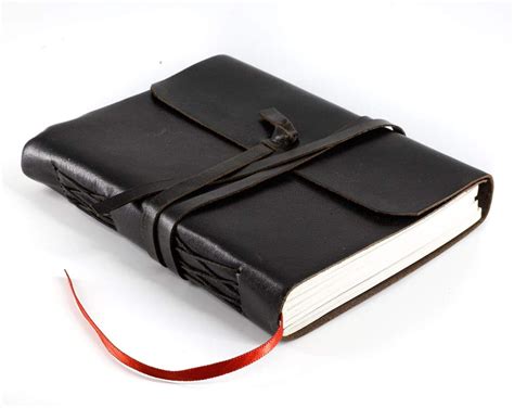 Komals Passion Leather Handmade Leather Double Dragon Journalwriting